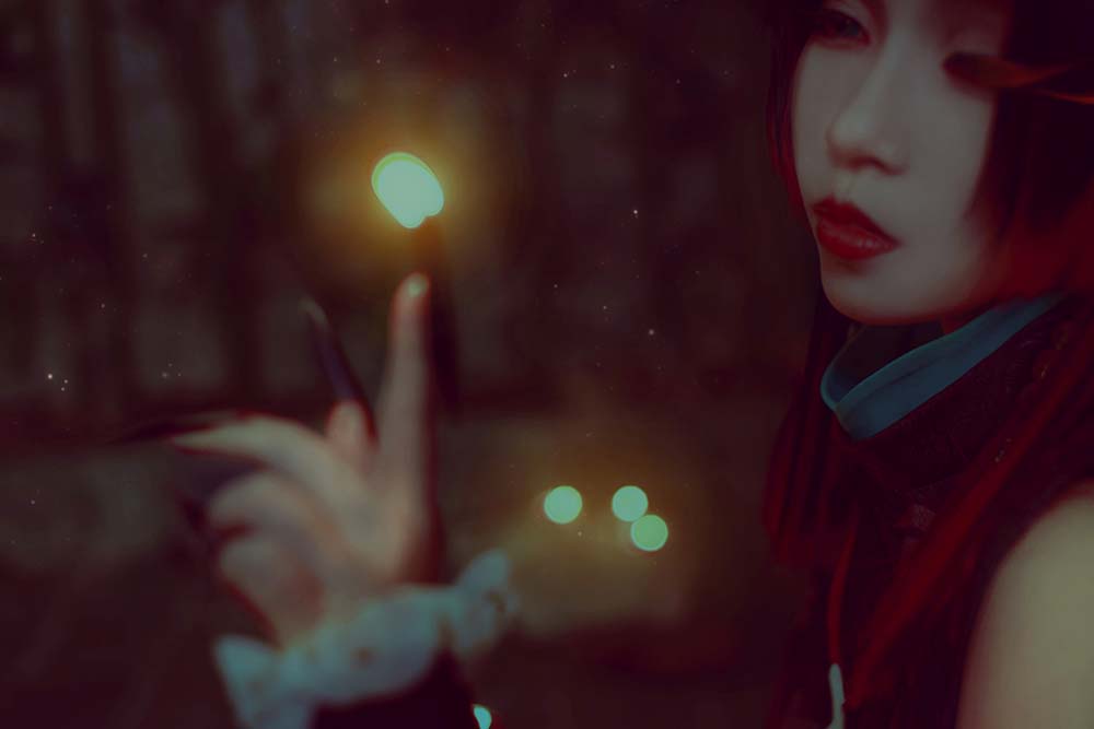 白易子教主 – 阴阳师 吸血姬 Cosplay-第1张