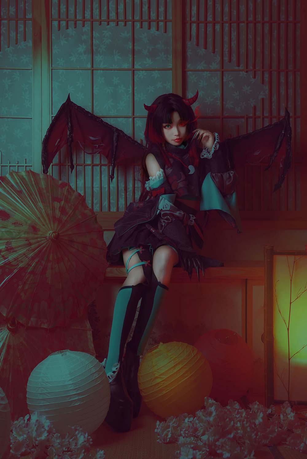 白易子教主 – 阴阳师 吸血姬 Cosplay-第2张