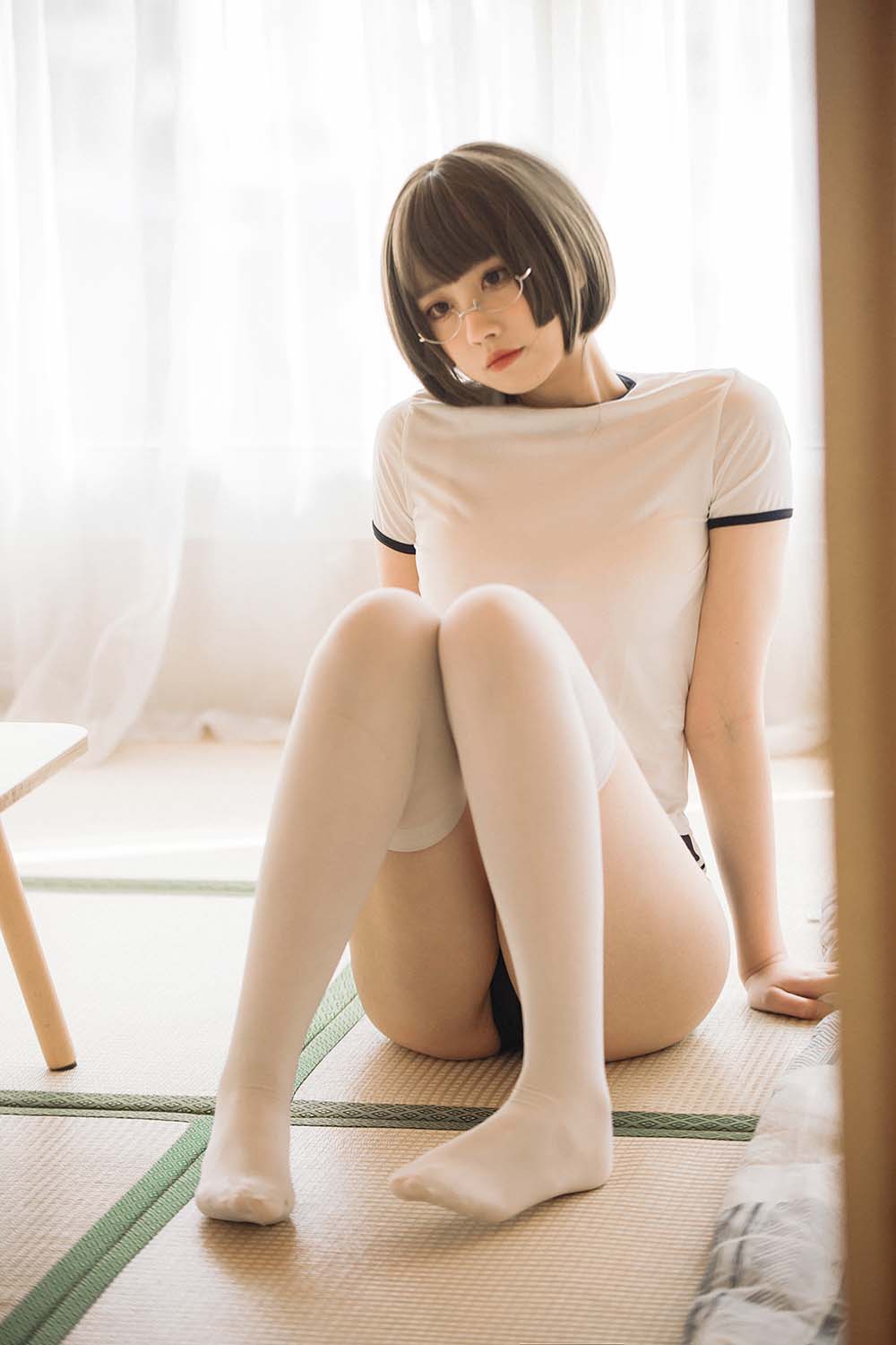 念雪ww – 体操服 Cosplay-第1张