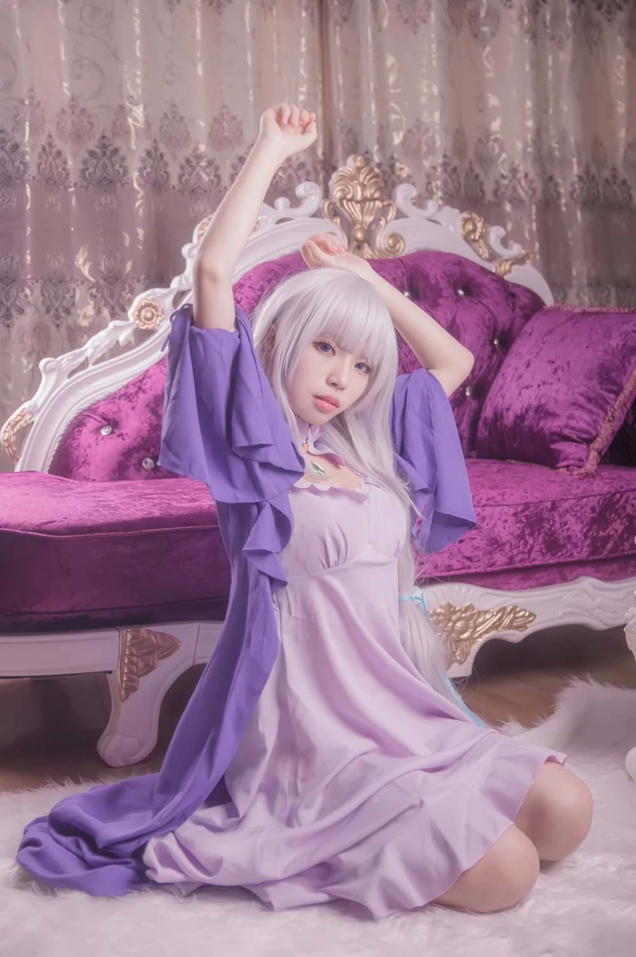 白易子教主 – RE从零开始的异世界生活 艾米莉娅 Cosplay-第1张