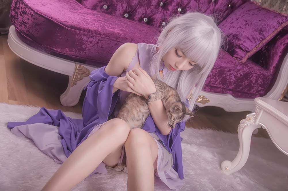 白易子教主 – RE从零开始的异世界生活 艾米莉娅 Cosplay-第2张