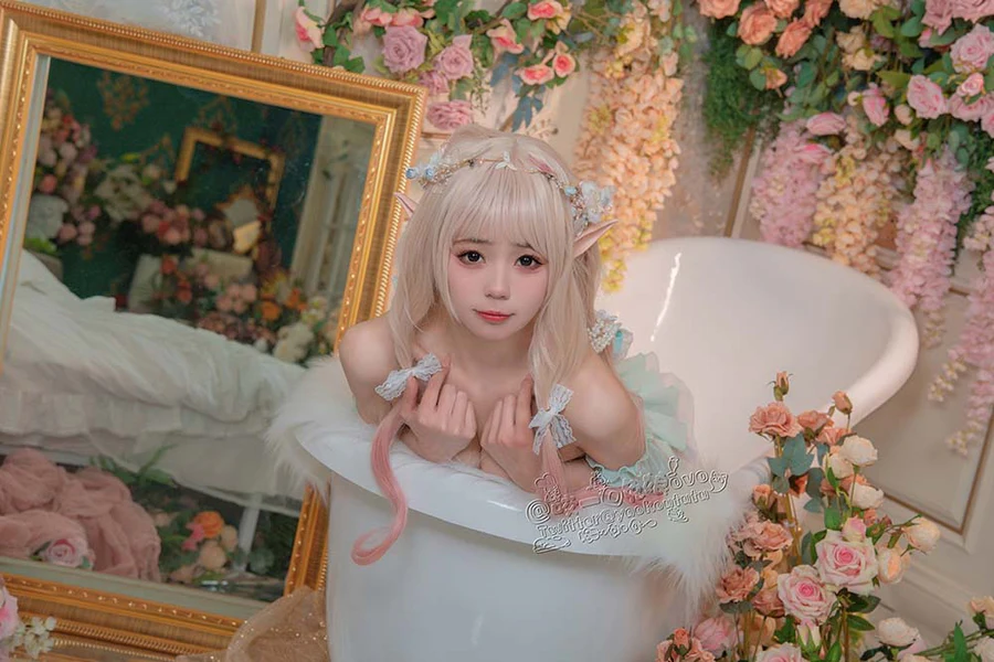 咬一口兔娘 – 豌豆公主的秘密花房 Cosplay-第2张