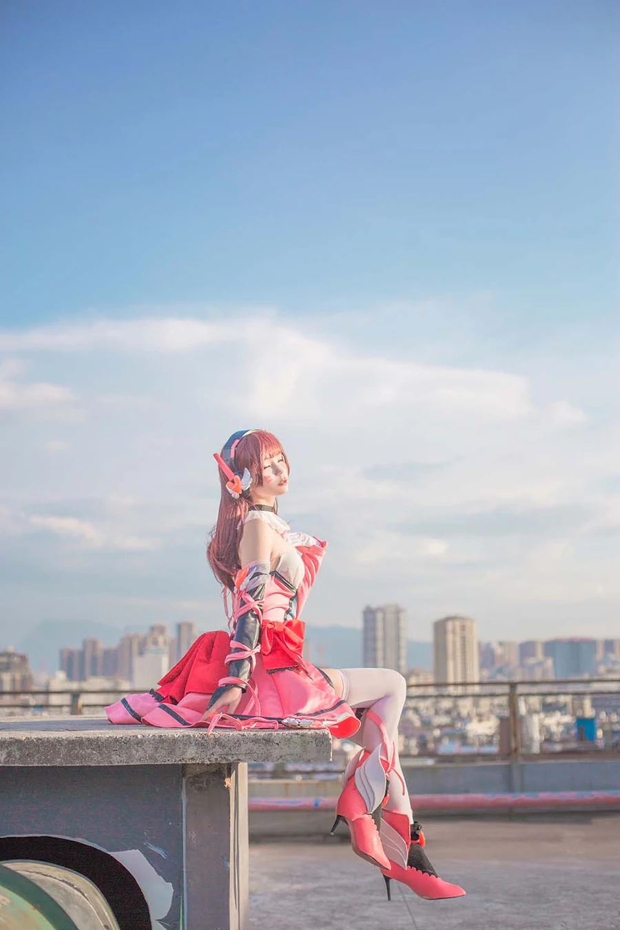 北之北 – 守望先锋 魔法少女D.VA Cosplay-第1张