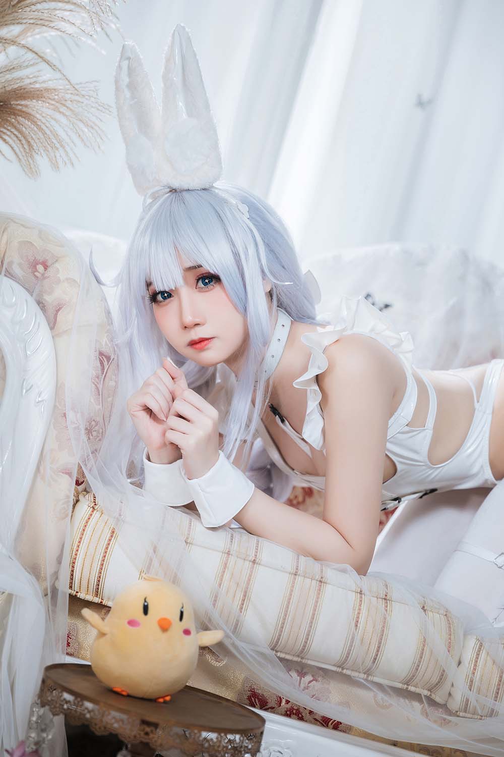 焖焖碳 – 恶毒兔头 Cosplay-第2张