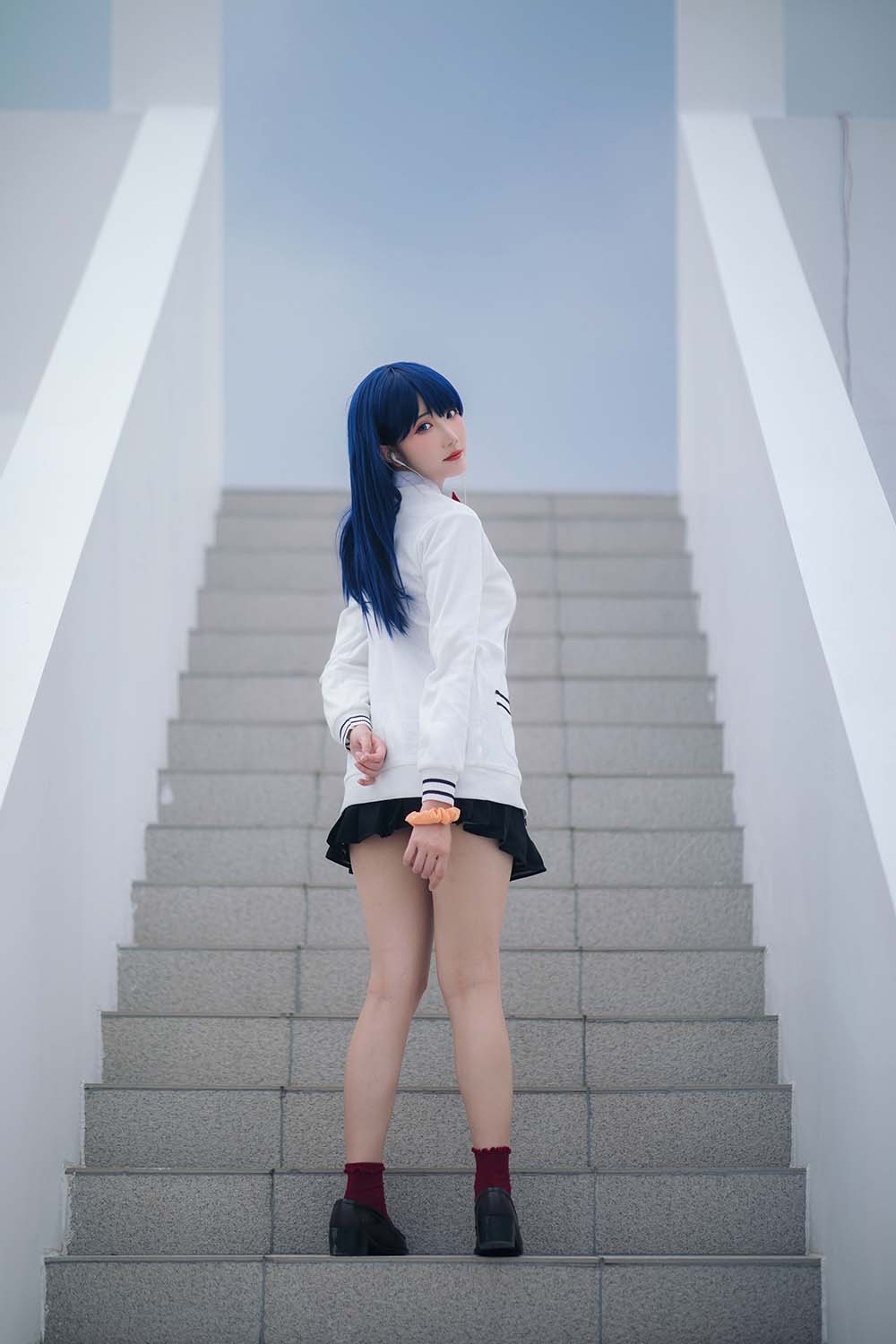 瓜希酱 – 宝多六花 制服 Cosplay-第1张