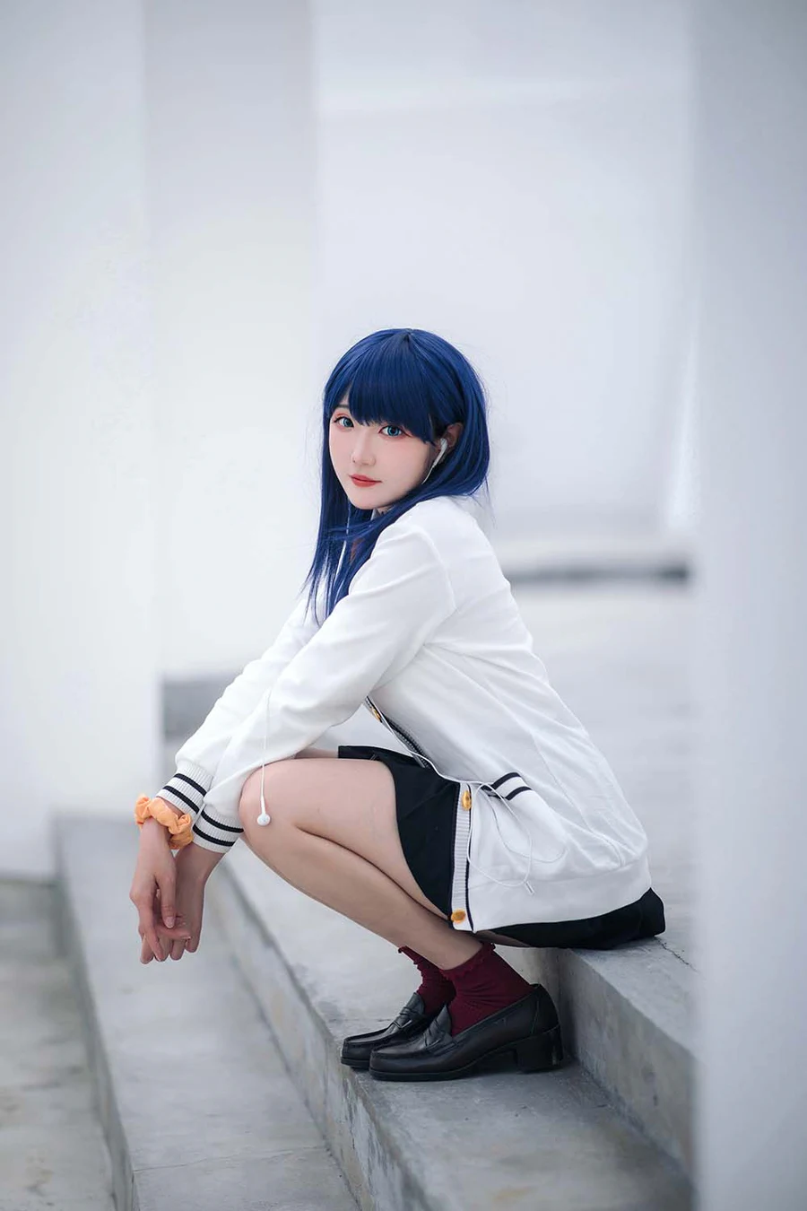 瓜希酱 – 宝多六花 制服 Cosplay-第2张