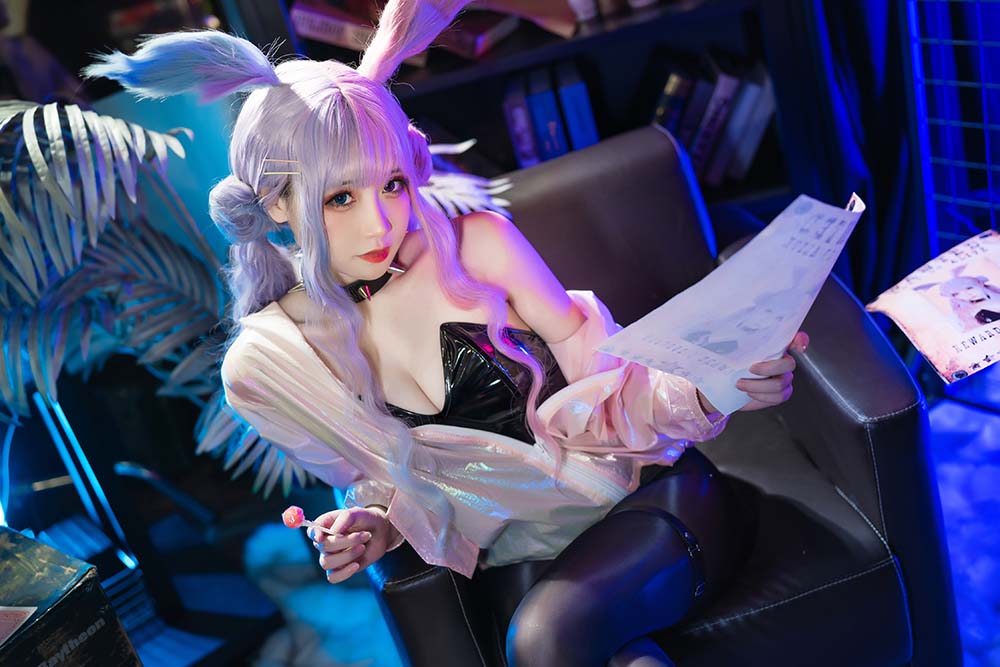 焖焖碳 – 麻辣兔头X异色兔 Cosplay-第1张