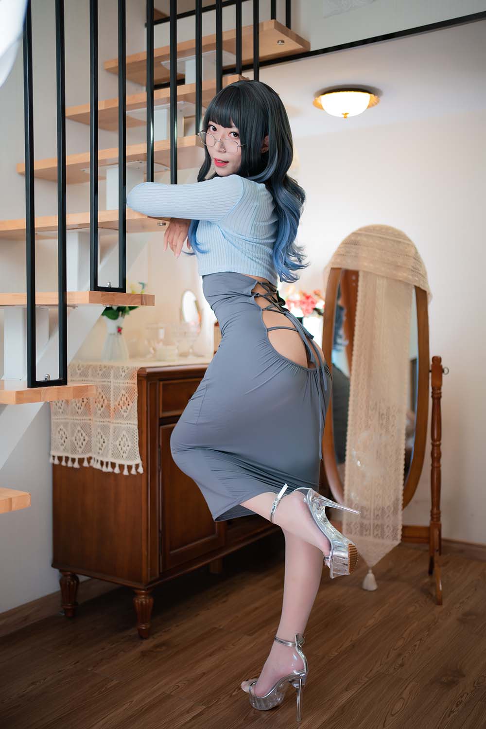 Money冷冷 – 吉他少女 Cosplay-第1张