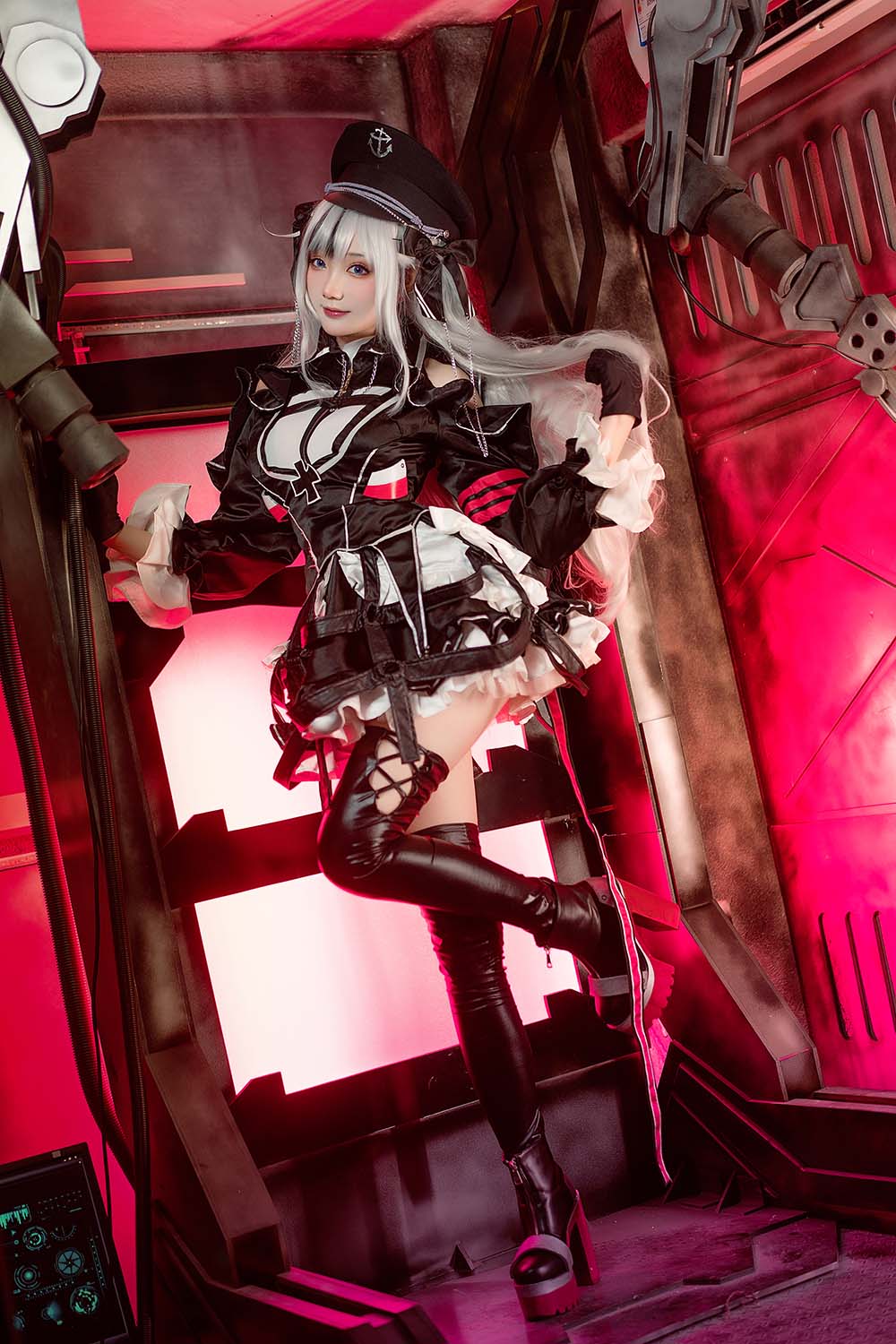 瓜希酱 – 碧蓝航线 碧蓝航线易北 Cosplay-第1张