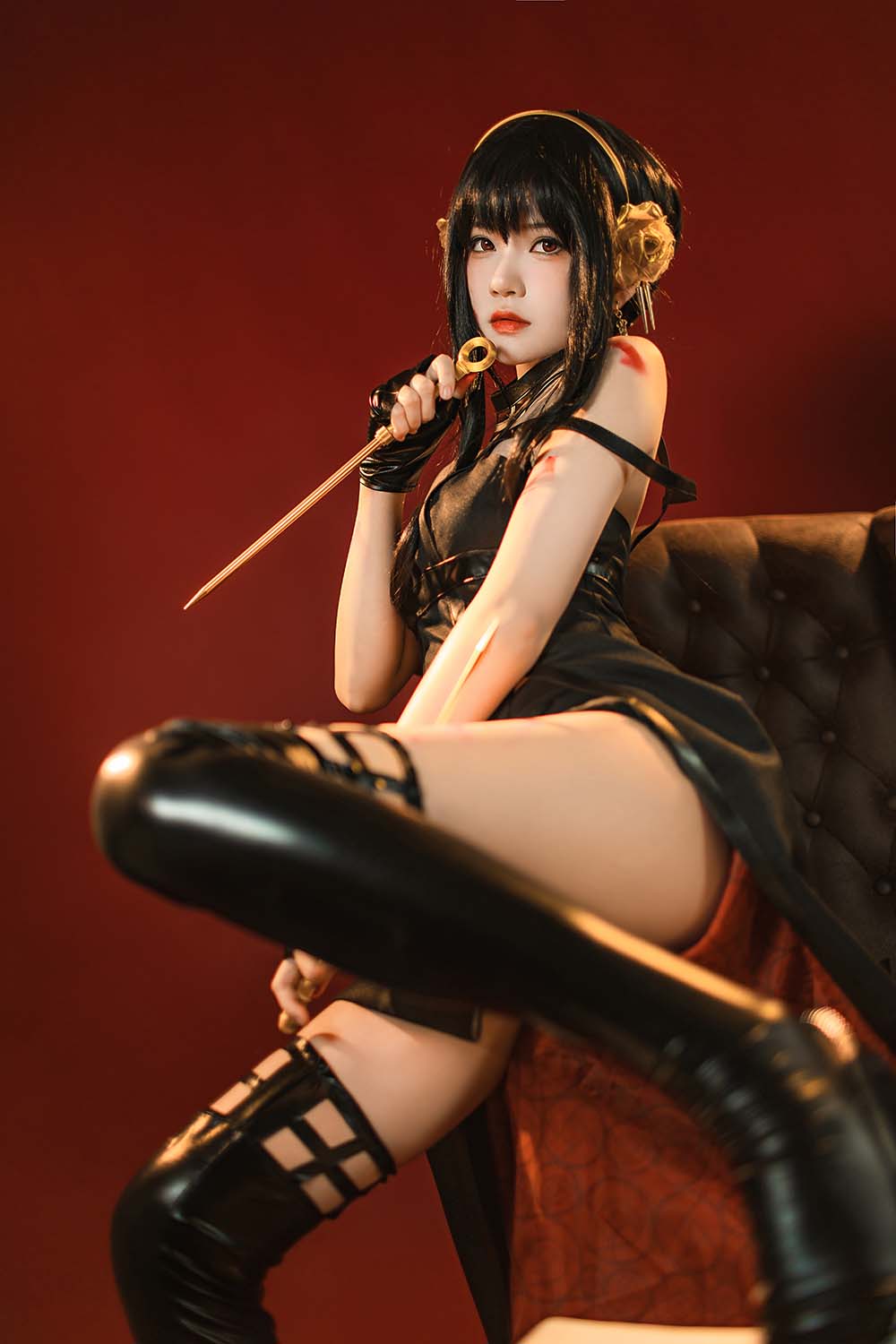 桜桃喵 – 约尔 Cosplay-第1张