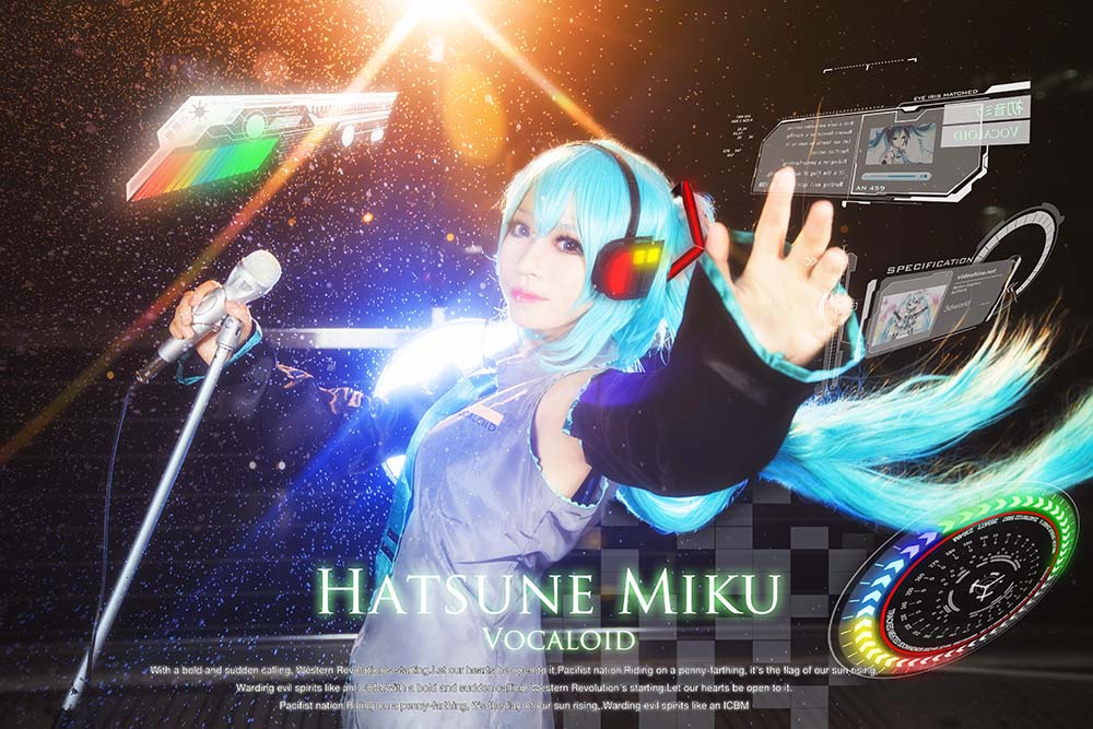 白易子教主 – VOCALOID Cosplay-第1张