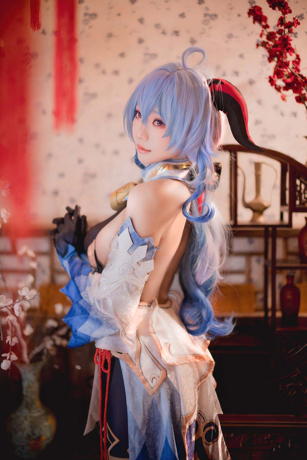 Ely_eee(ElyEE子) – Ganyu Cosplay-第1张