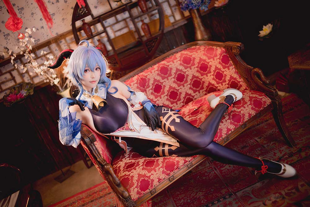 Ely_eee(ElyEE子) – Ganyu Cosplay-第2张
