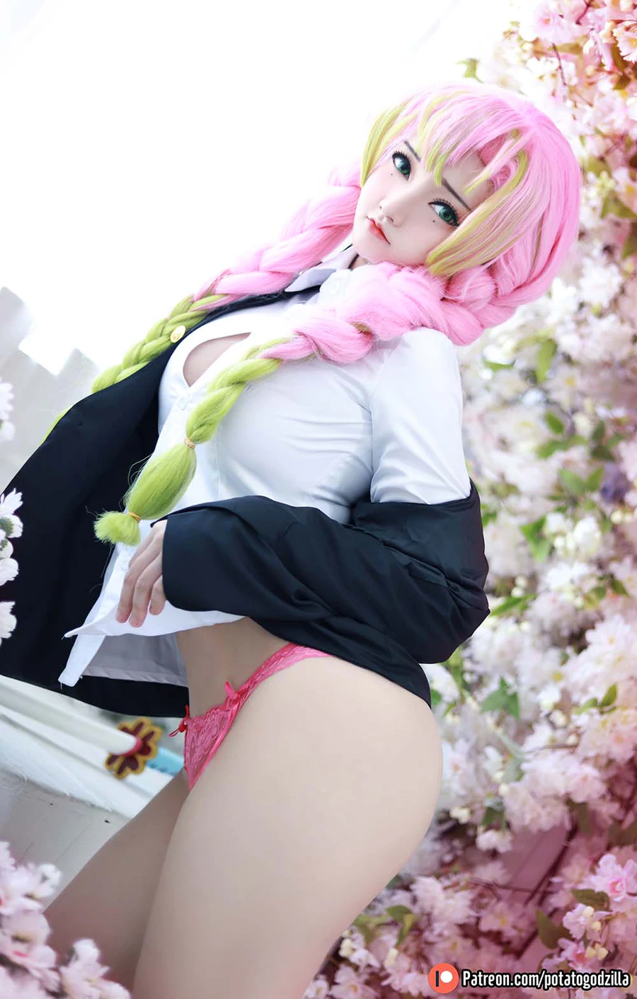 Potato Godzilla – Mitsuri Kanroji Ⅱ Cosplay-第2张
