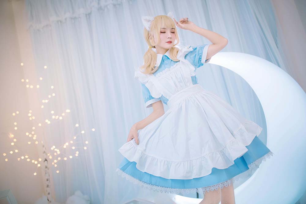 北之北 – 女仆装 Cosplay-第1张