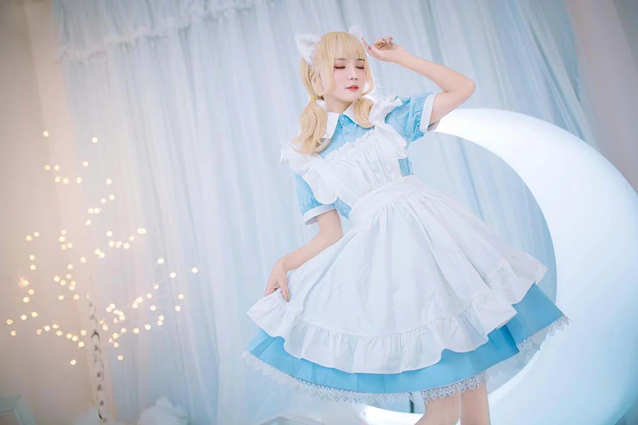 北之北 – 女仆装 Cosplay-第1张