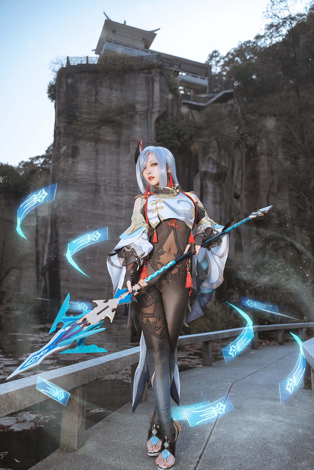 宫本桜 – 申鹤 Cosplay-第1张