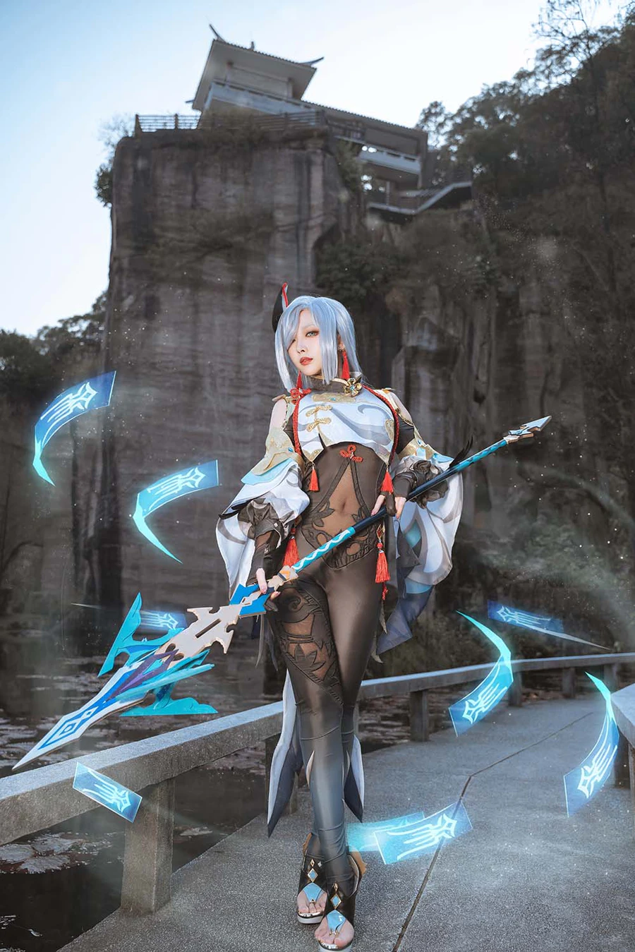 宫本桜 – 申鹤 Cosplay-第1张