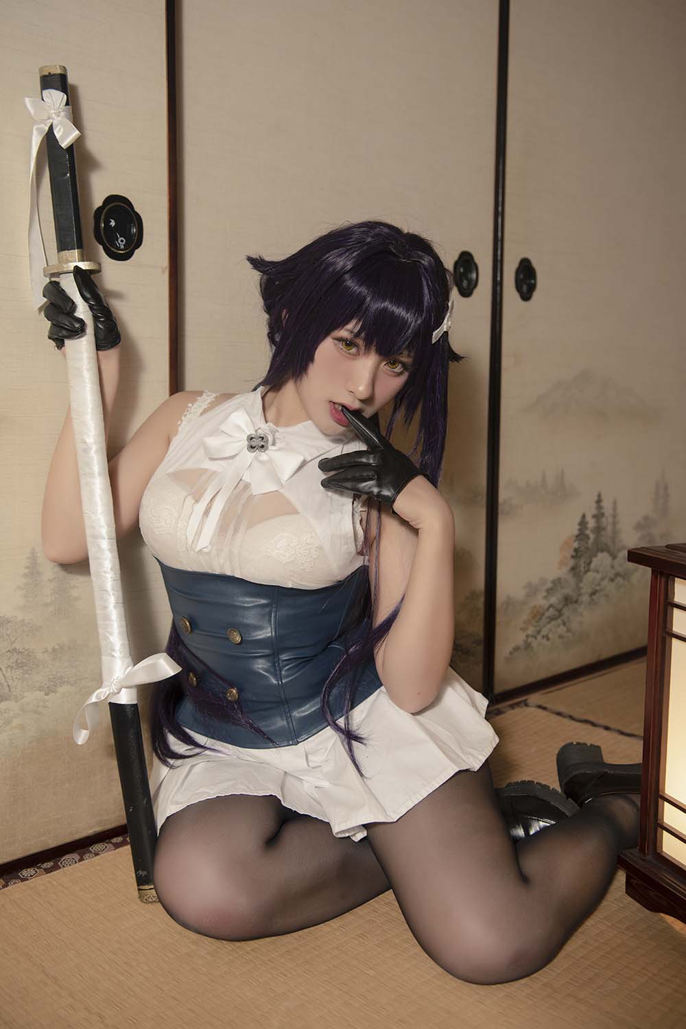 柘烟_Zuken – 吾妻原皮 Cosplay-第2张