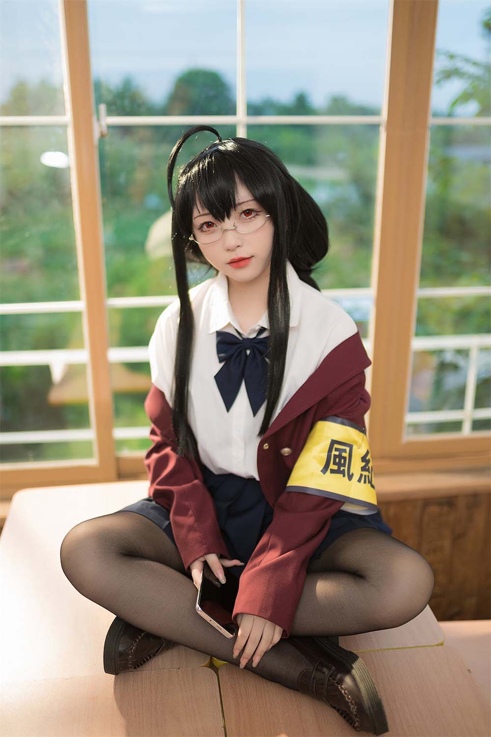 花铃 – 大凤JK放学后风纪委员 Cosplay-第2张