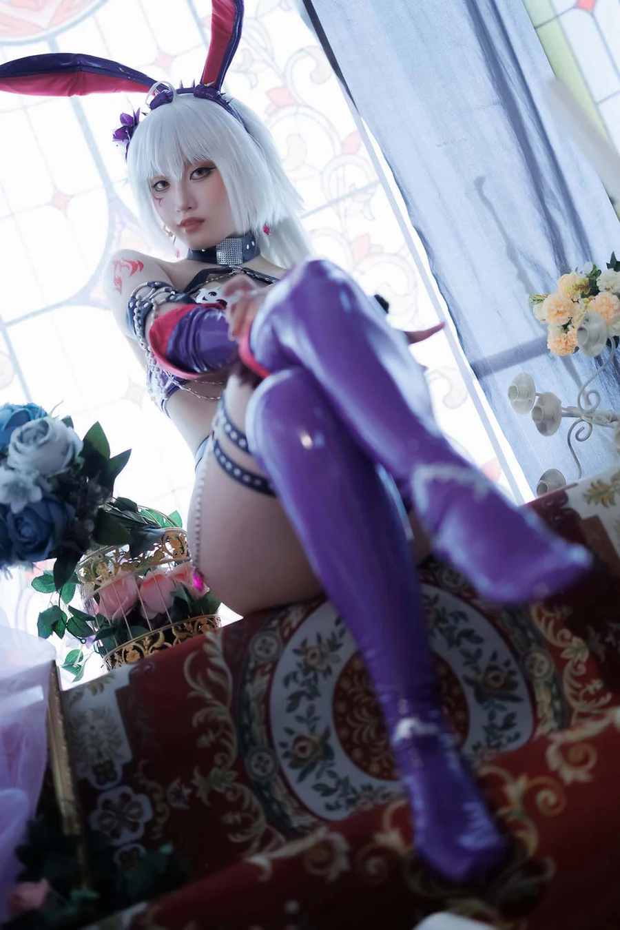 Cien恩恩 – 黑贞兔女郎泳装 Cosplay-第1张