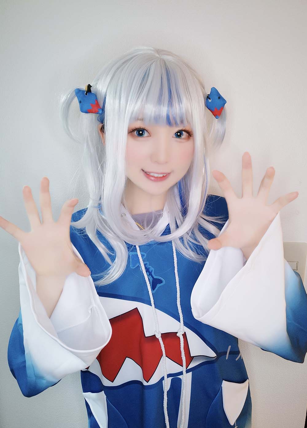 Yuki亭 – Gawer gura コスプレ (がうる・ぐら) Cosplay-第1张