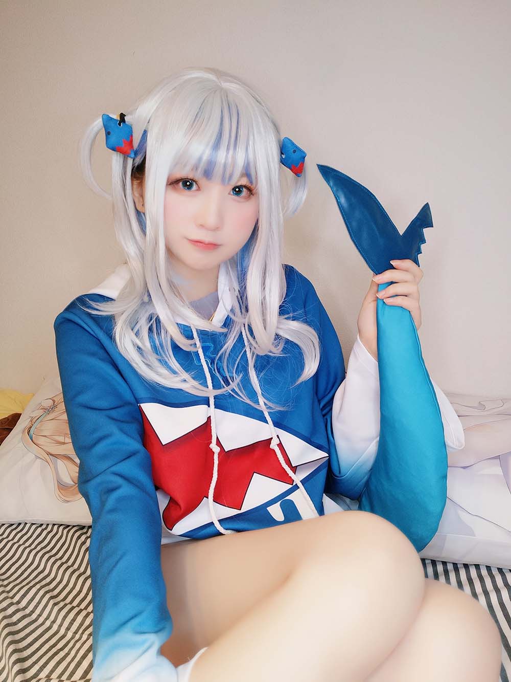 Yuki亭 – Gawer gura コスプレ (がうる・ぐら) Cosplay-第2张