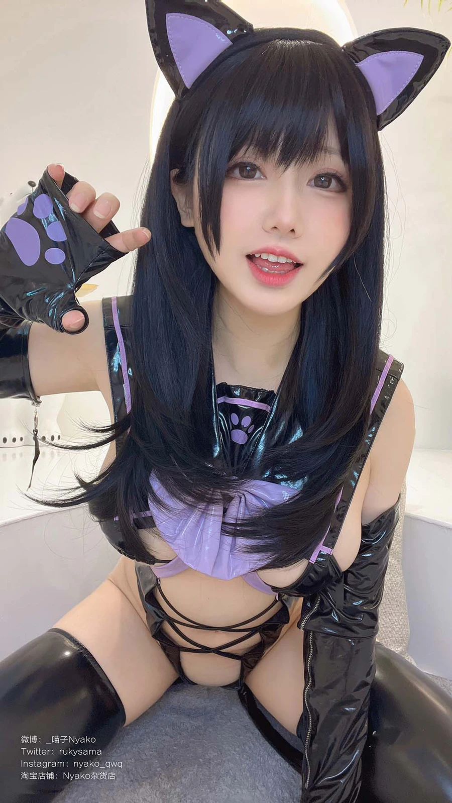 Nyako喵子 – 情人节 Cosplay-第1张