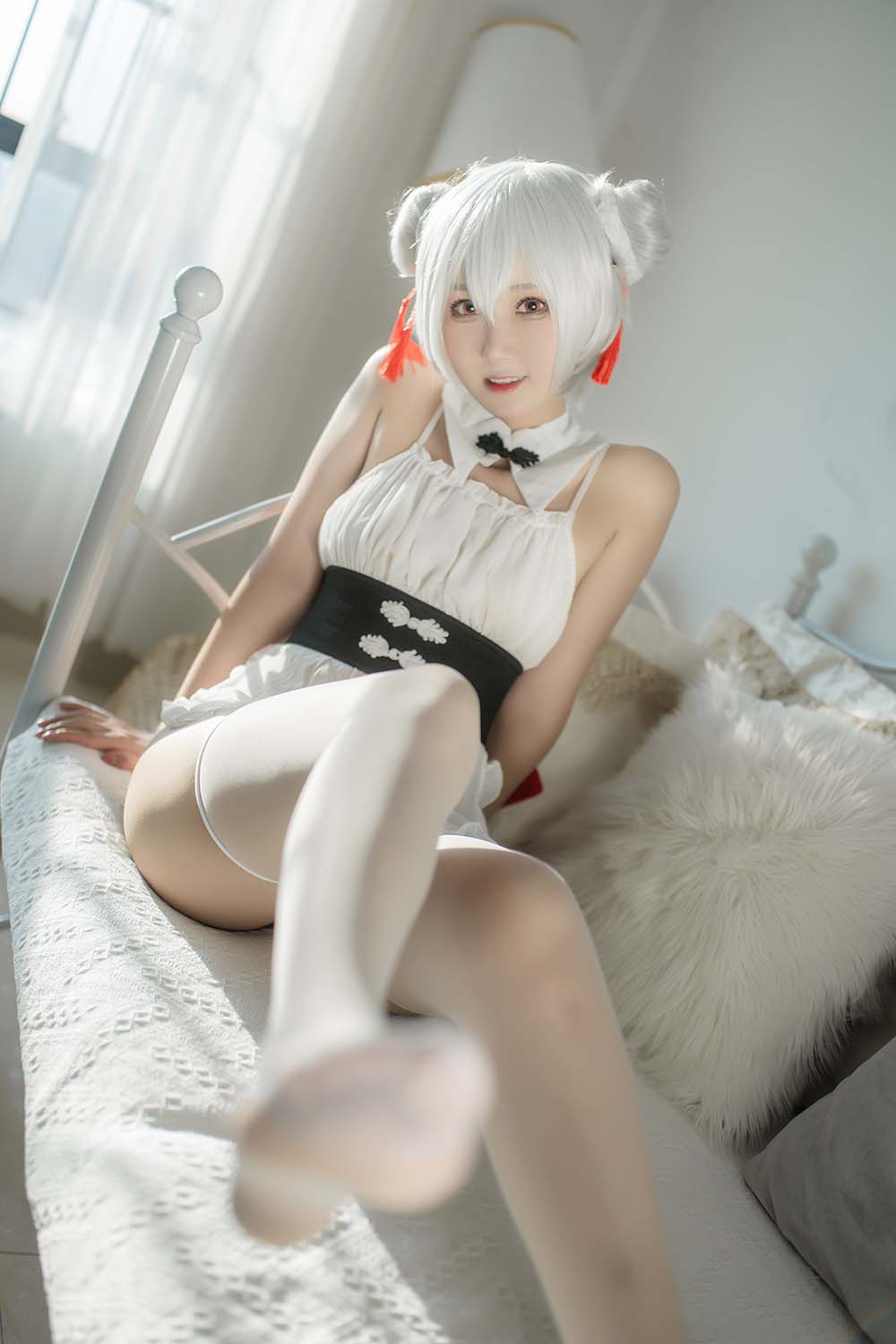 羽生三未图集 – 中華厨娘 Cosplay-第2张