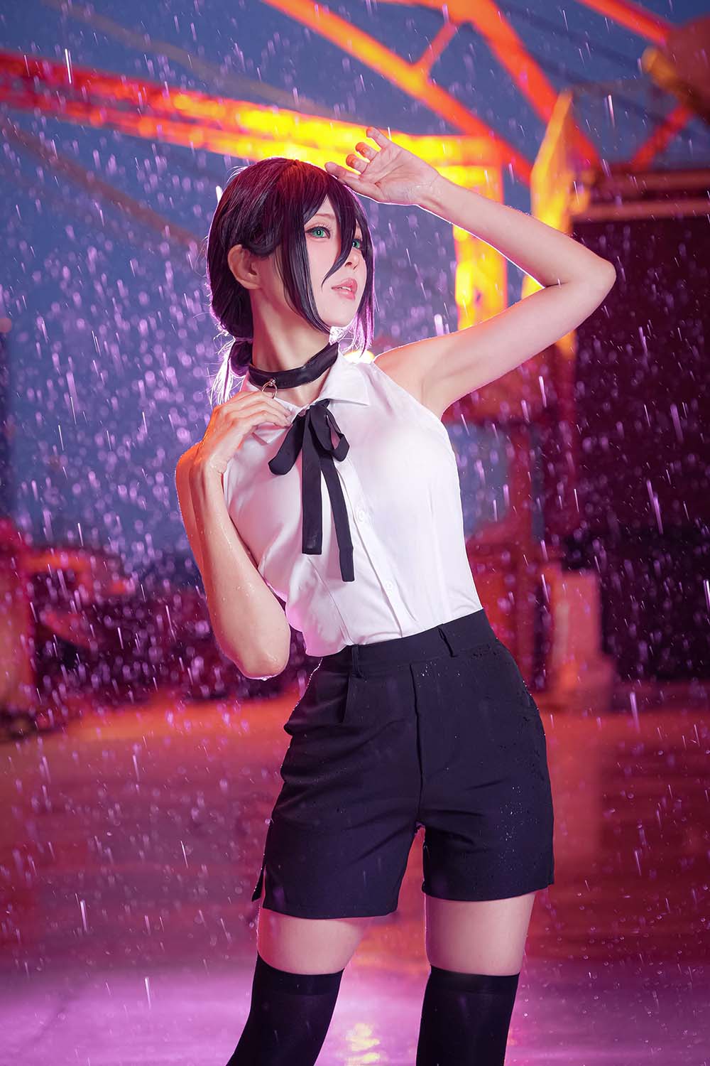 Ely_eee(ElyEE子) – Reze Cosplay-第1张