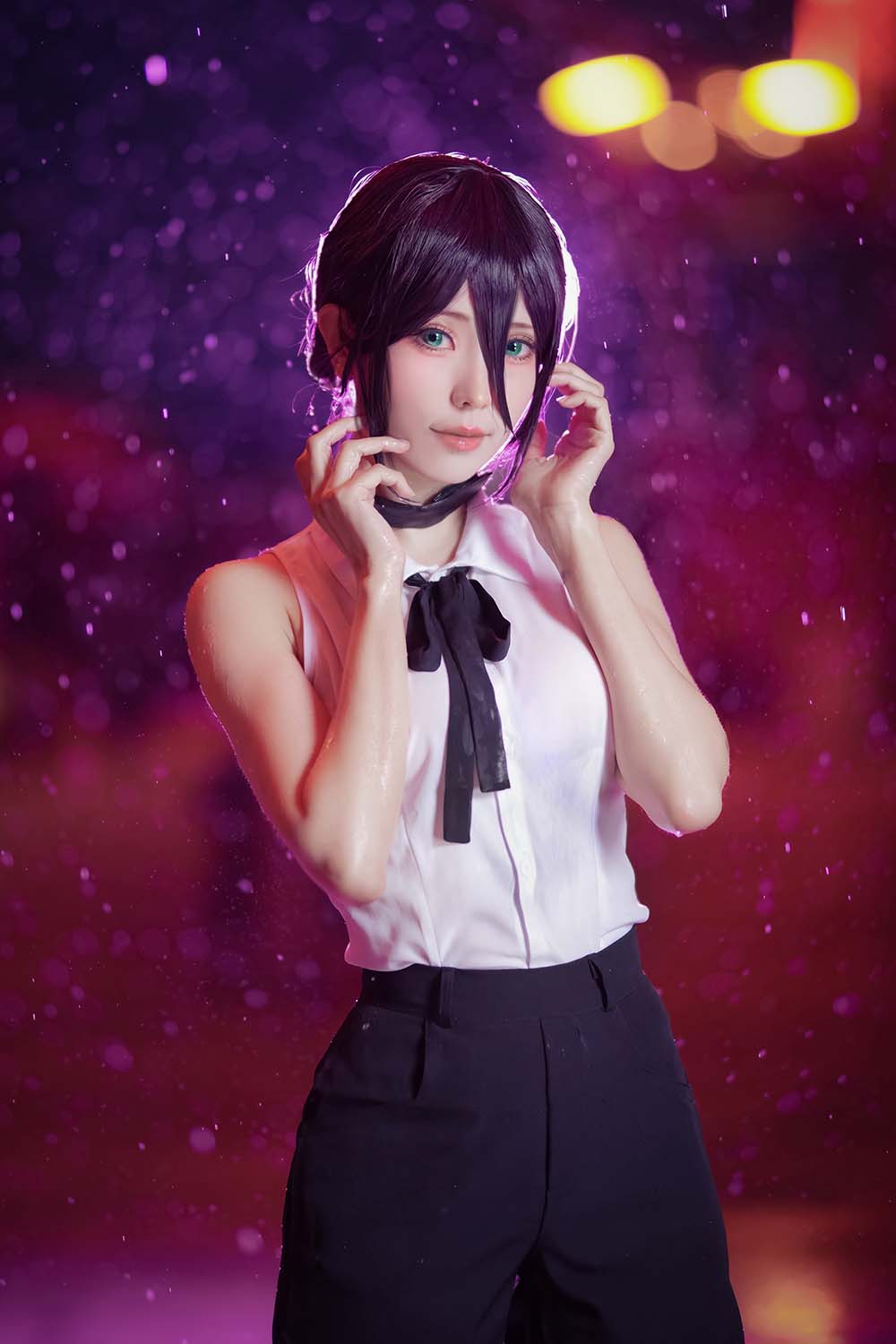Ely_eee(ElyEE子) – Reze Cosplay-第2张