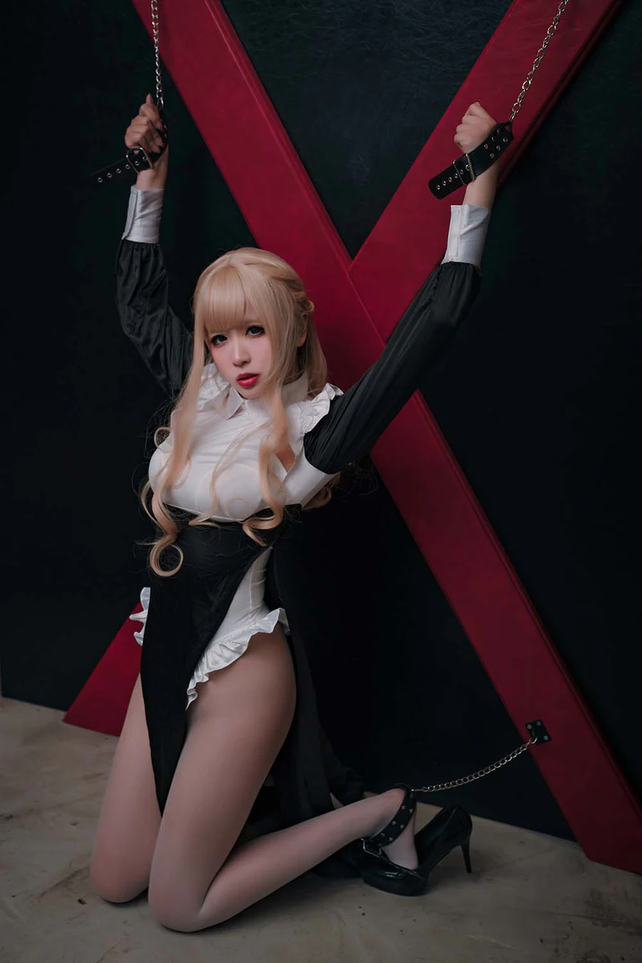 轩萧学姐 – 修女 Cosplay-第2张