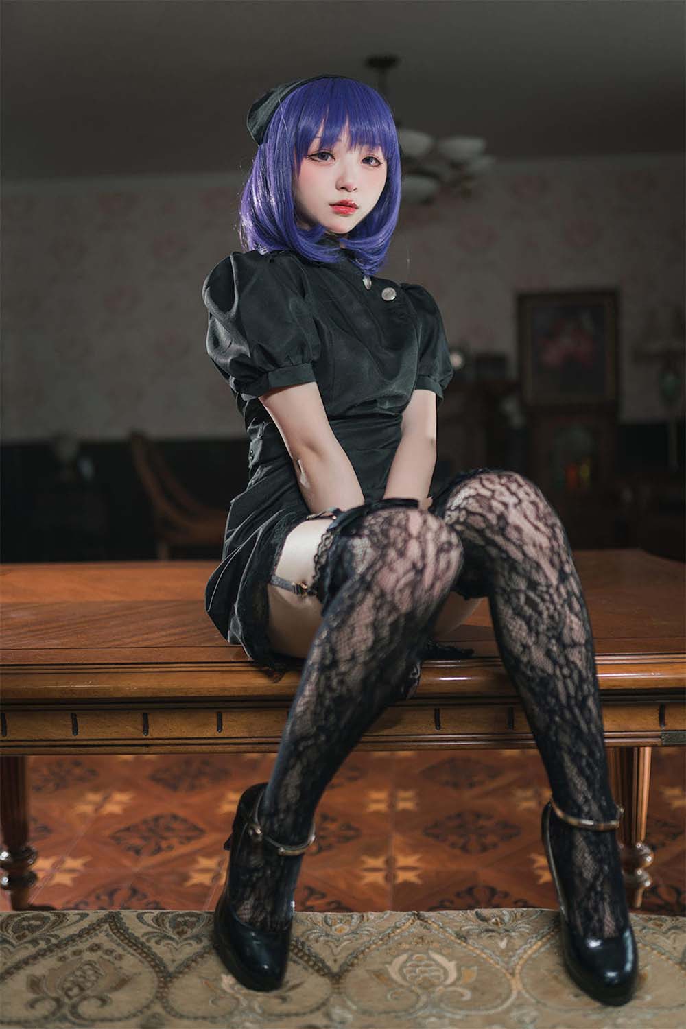 花铃 – 黑江雫护士 Cosplay-第1张