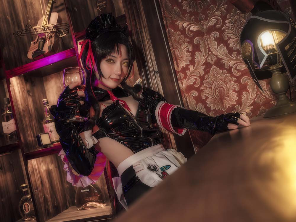是三不是世w – 杀生院女仆 Cosplay-第1张