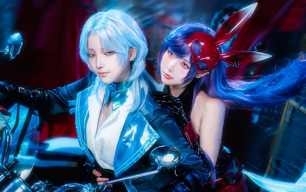 Momoko葵葵 – MBCC-S-067普希拉&枣糕-吃谷人黛博魂 泰特拉 Cosplay-第2张