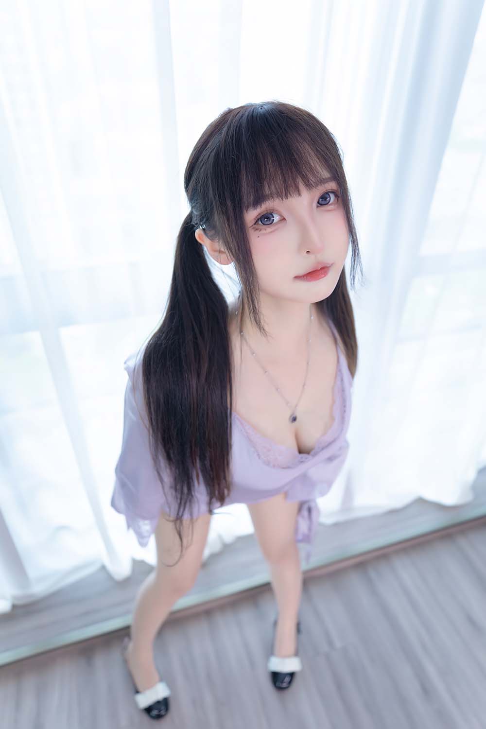 神楽板真冬 – 望眼欲穿 Cosplay-第1张