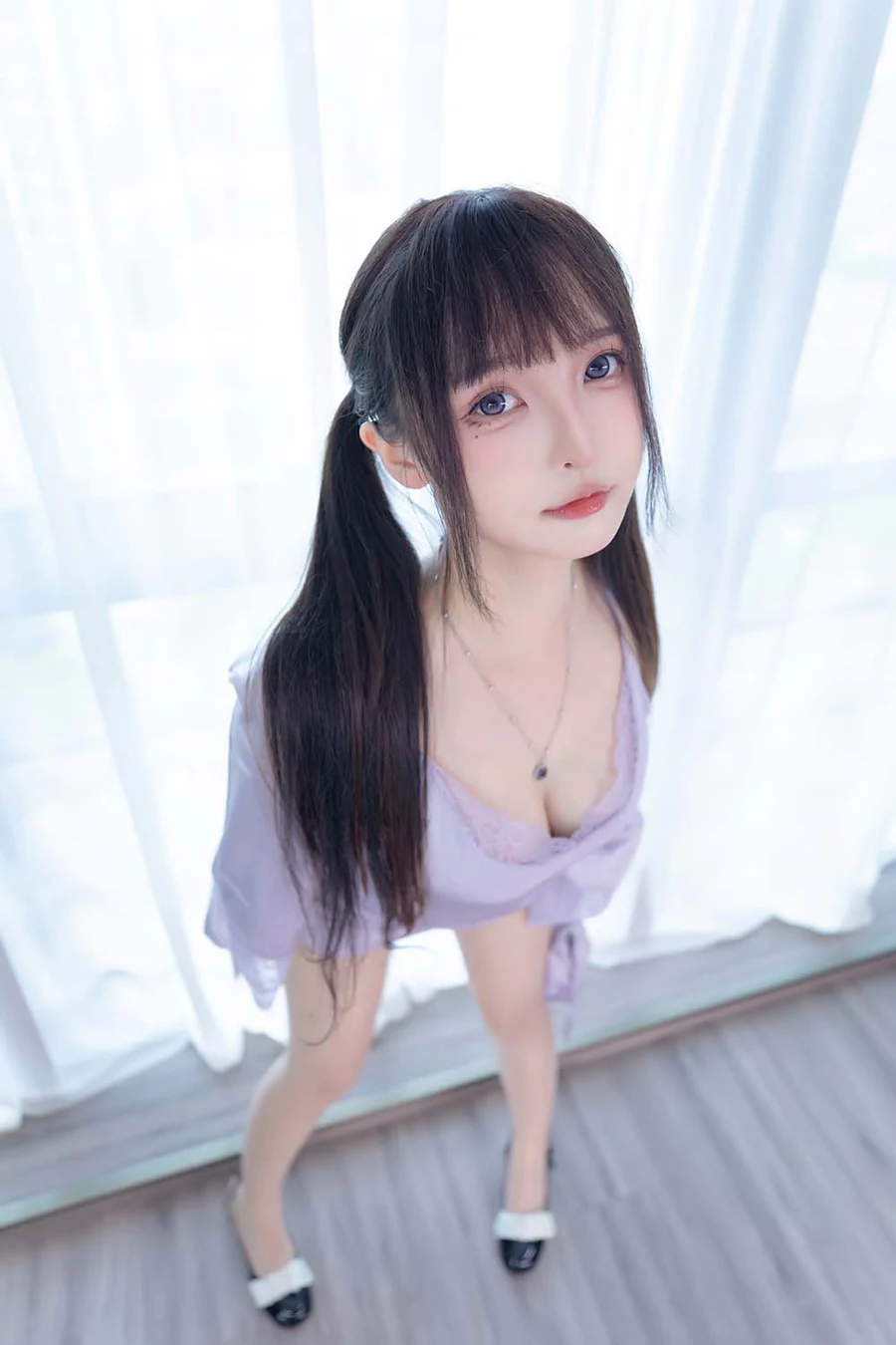 神楽板真冬 – 望眼欲穿 Cosplay-第1张