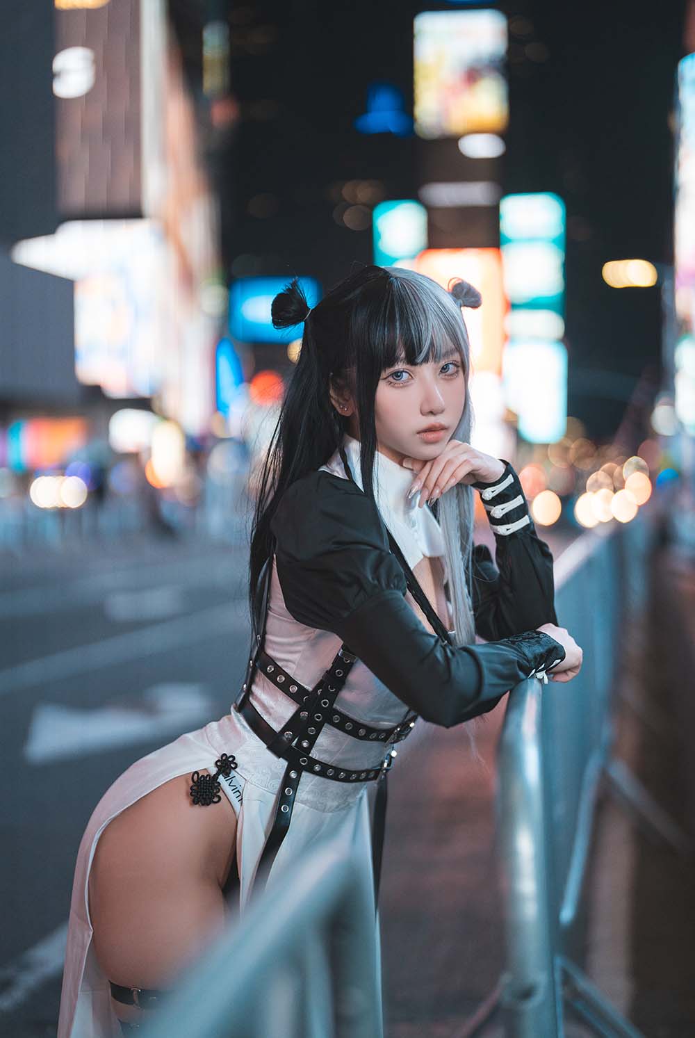 果咩酱w – 中式赛博 Cosplay-第2张