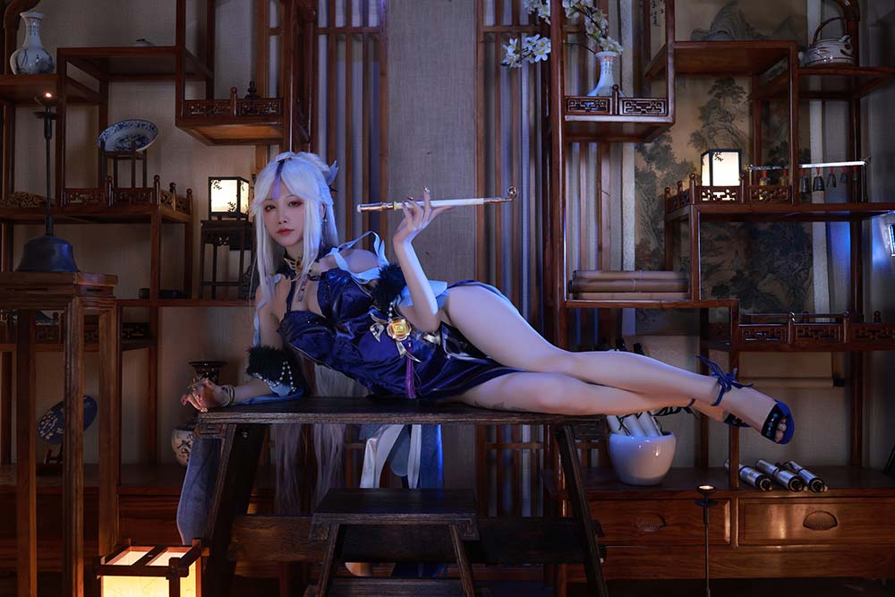 水淼aqua – 凝光 Cosplay-第1张