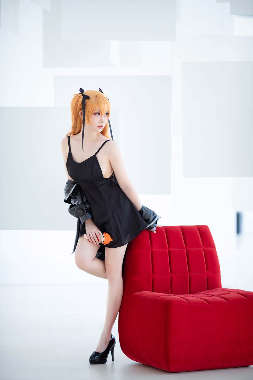 焖焖碳 – EVA 明日香 Cosplay-第1张