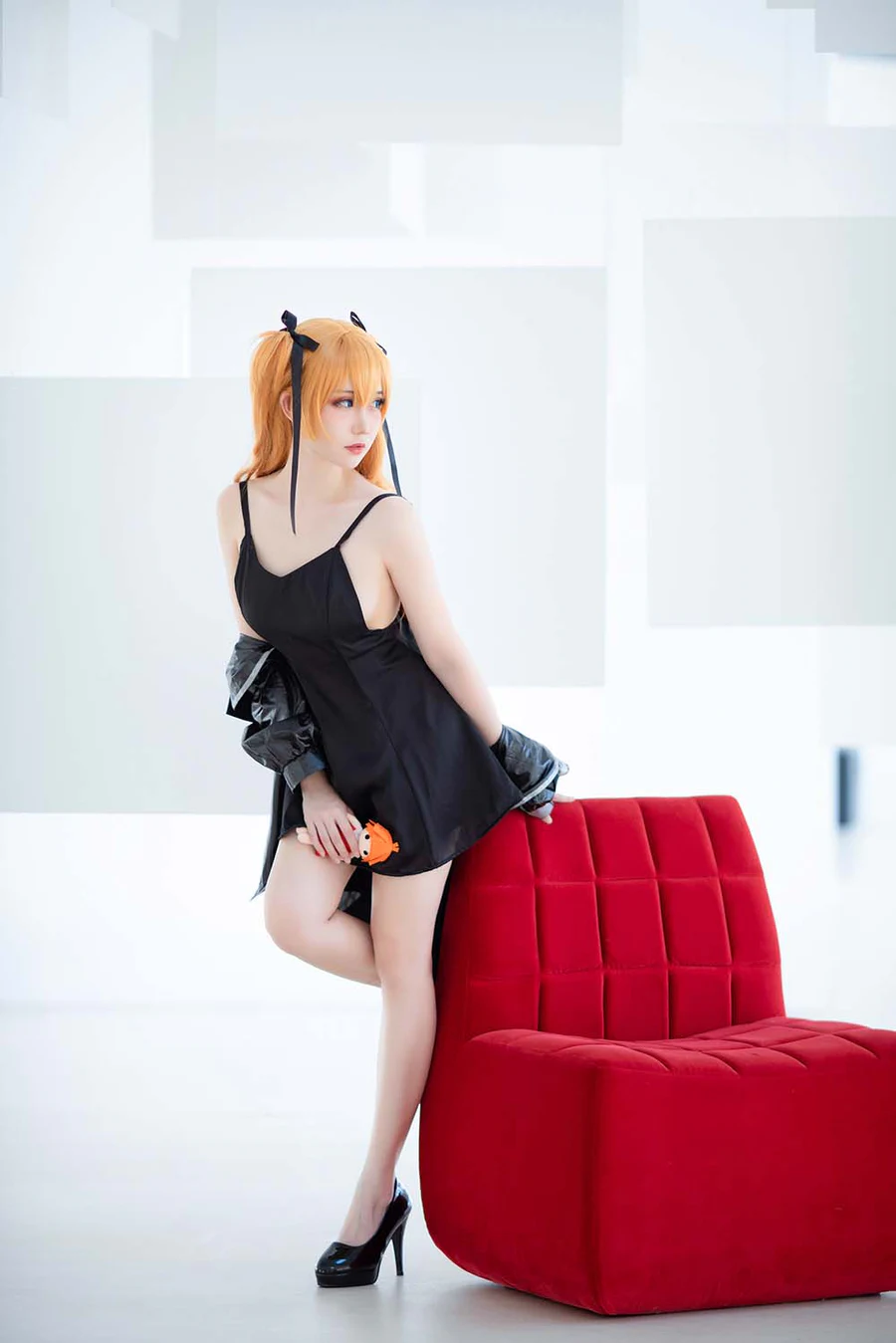 焖焖碳 – EVA 明日香 Cosplay-第1张