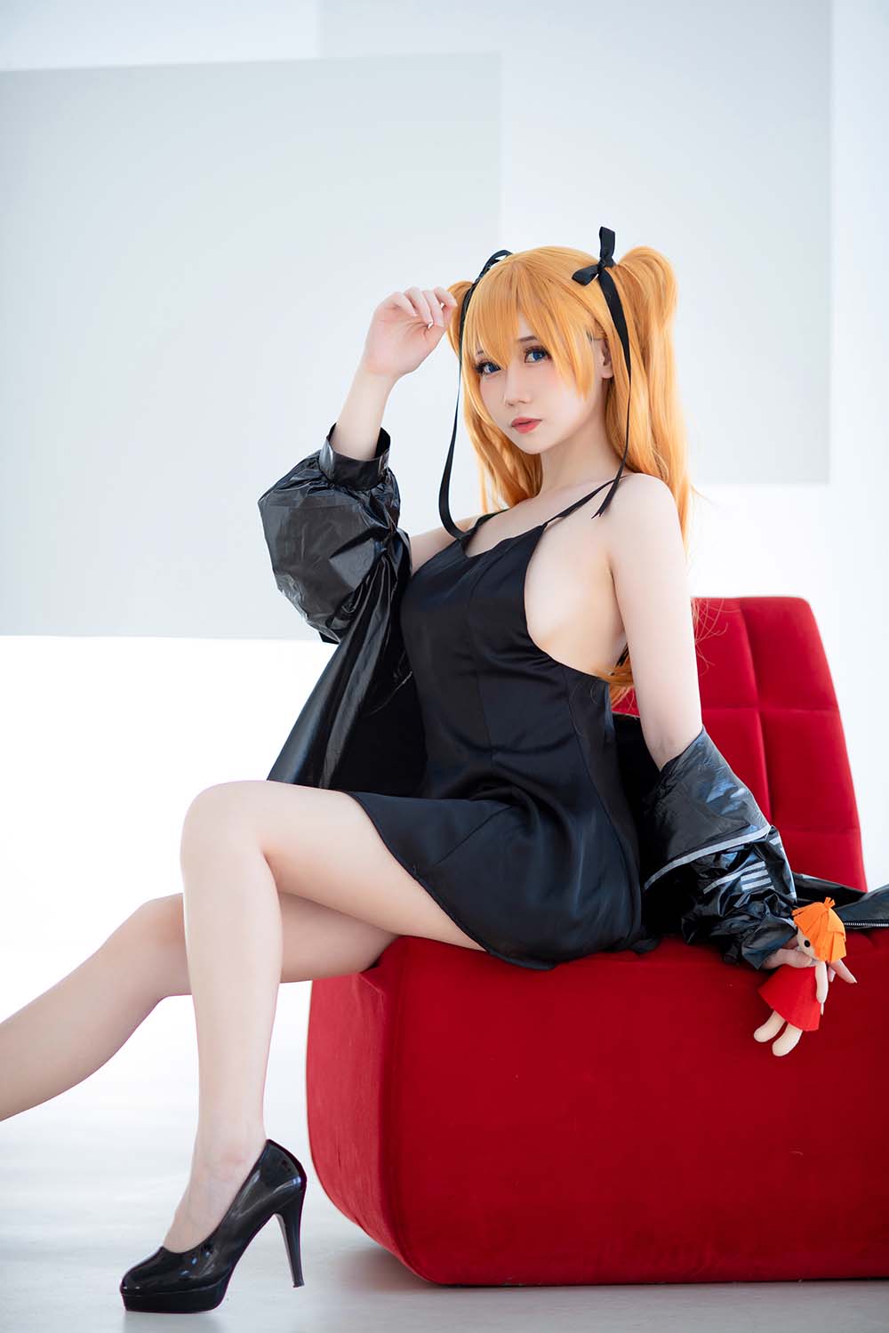 焖焖碳 – EVA 明日香 Cosplay-第2张