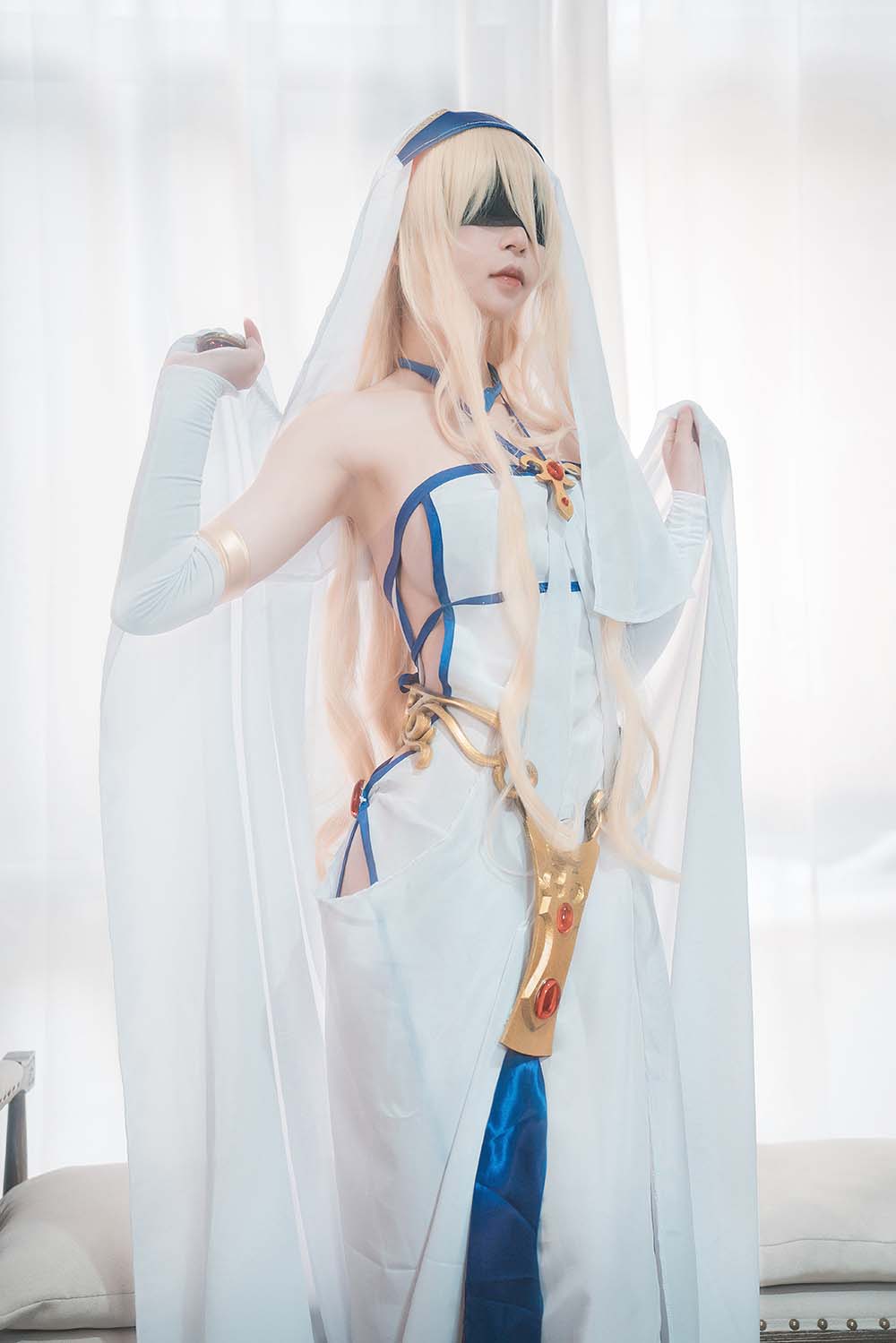 爱老师_PhD – 剑圣女 Cosplay-第2张