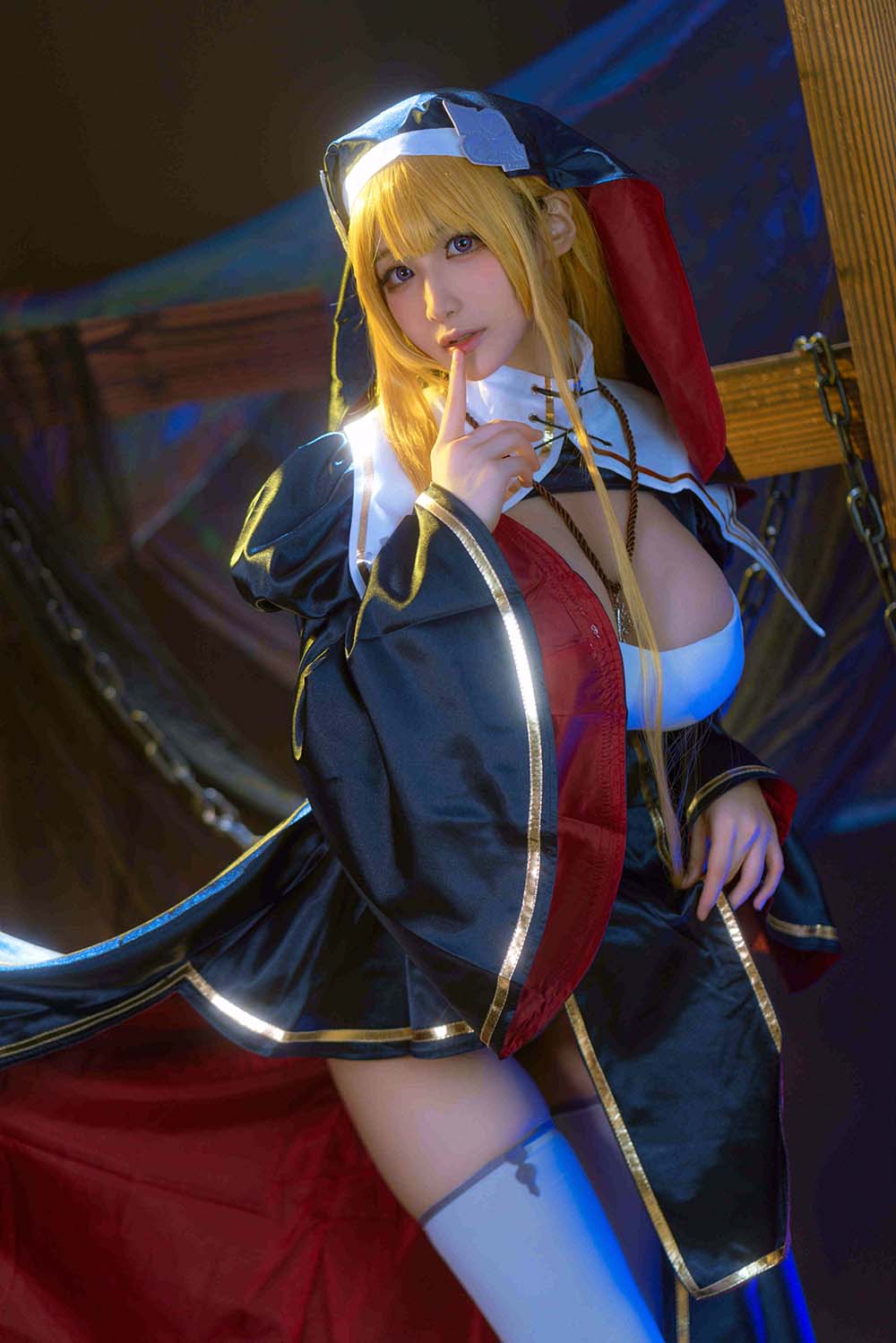 幼愛youmeko – 修女 夏洛特 Cosplay-第1张