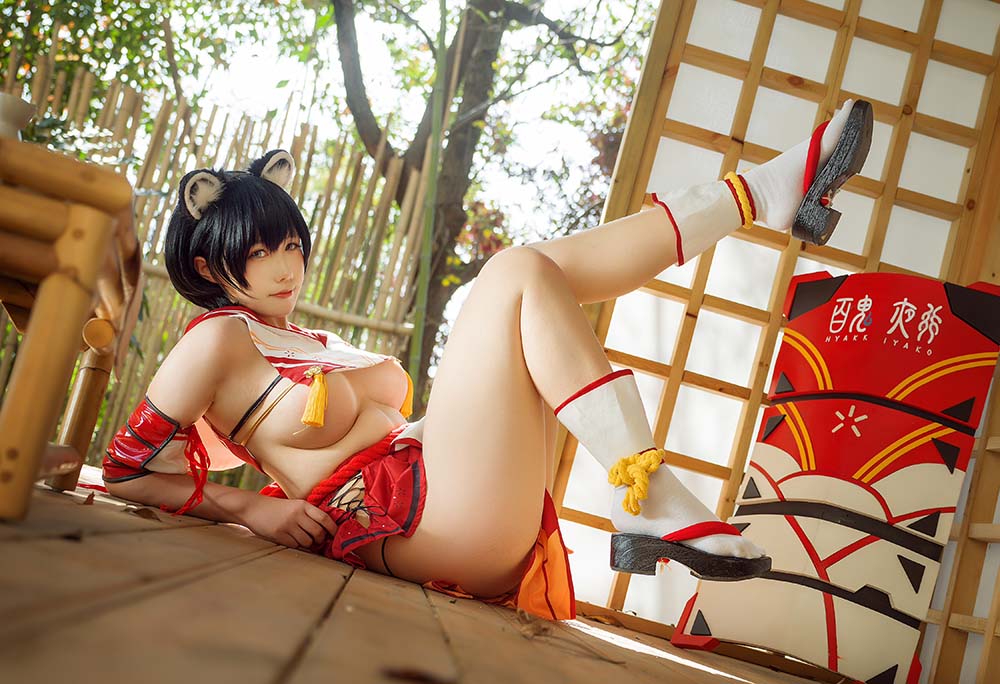 麻花麻花酱 – 椿 Cosplay-第1张