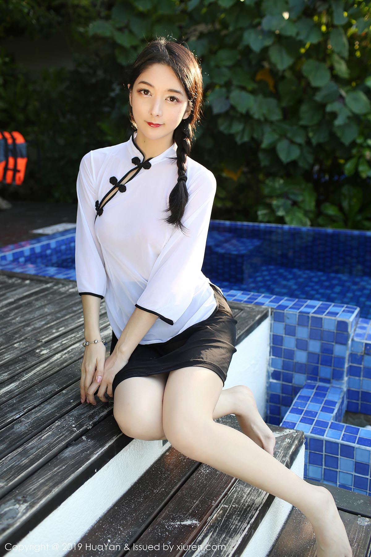 [HuaYan花の颜]HY20190425VOL0065 2019.04.25 VOL.065 马尔代夫旅拍新图 Angela喜欢猫 HuaYan花の颜-第1张