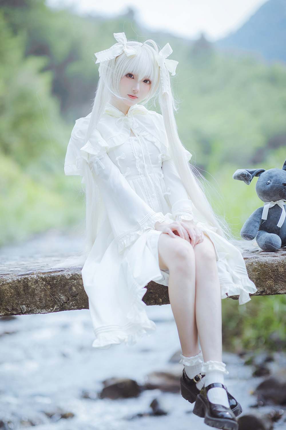 瓜希酱 – 春日野穹 Cosplay-第1张