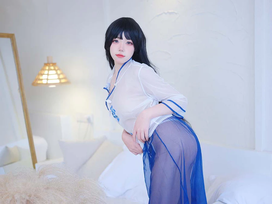 咬一口兔娘 – 古风情趣三套 Cosplay-第2张