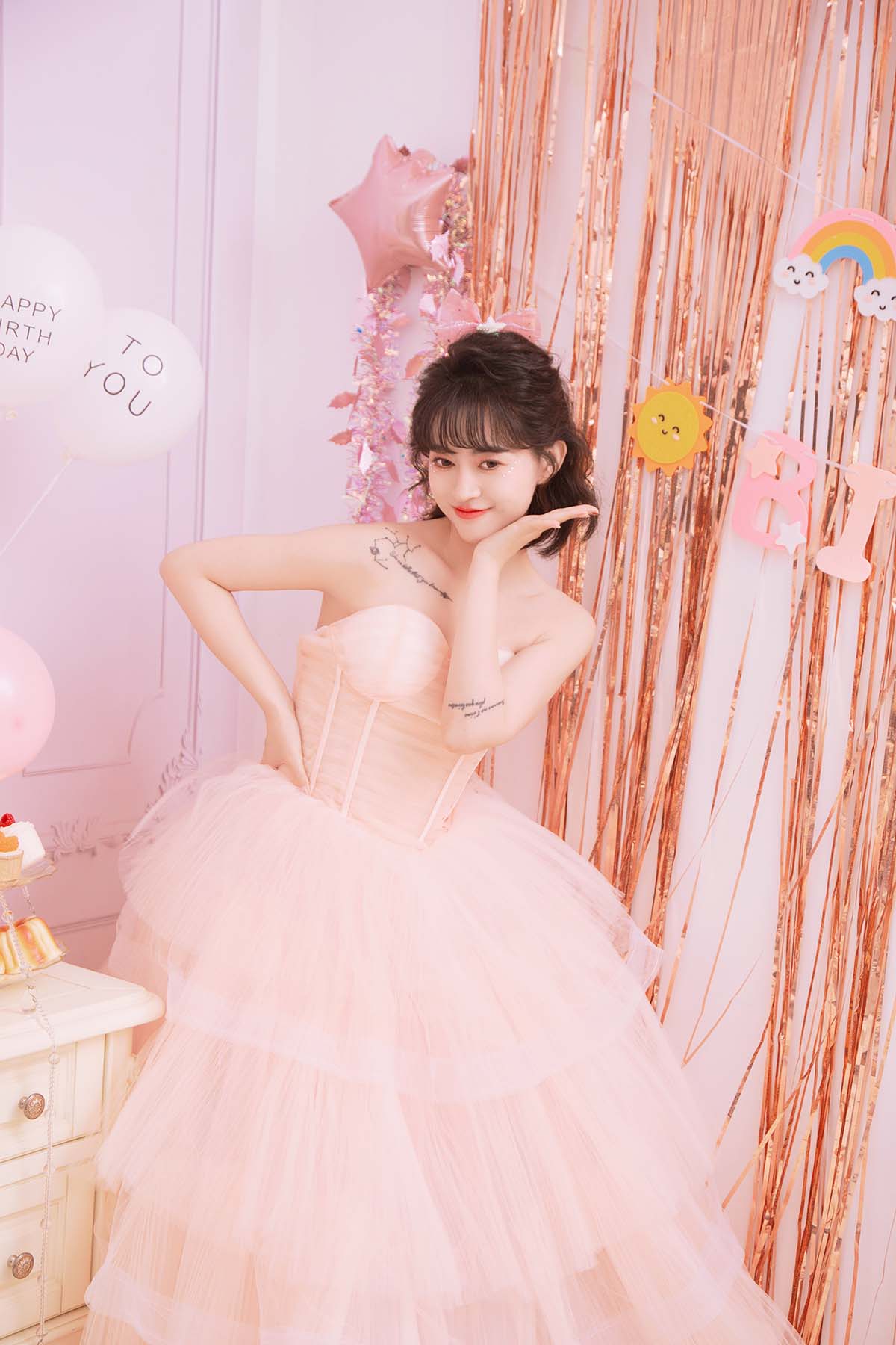 [YITUYU艺图语]2024.01.04 粉色少女生日主题 壹萱- YITUYU艺图语-第2张