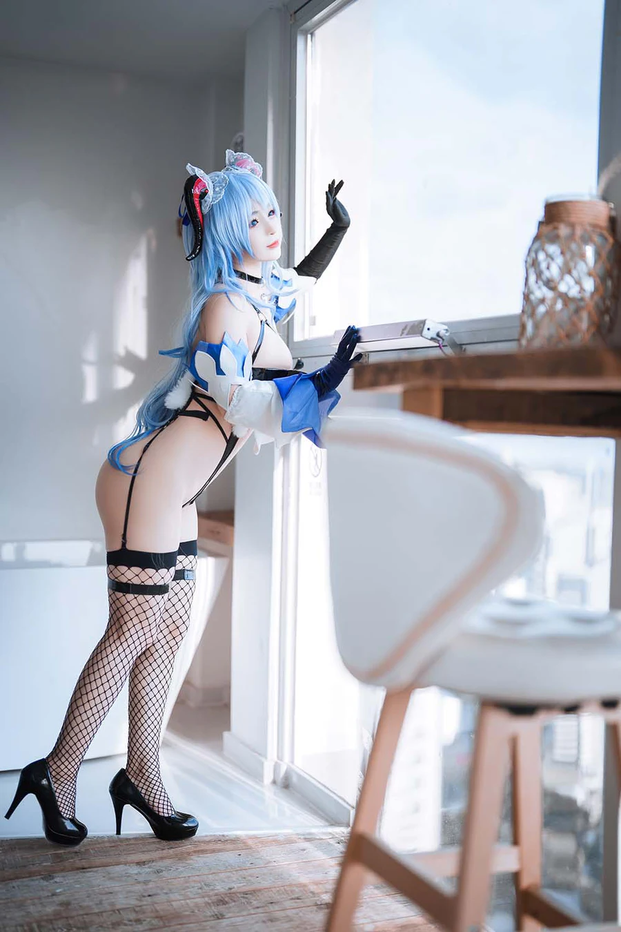 桜井宁宁 – 甘雨 Cosplay-第1张